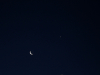 Konjunkcija Lune, Venere in Jupitra